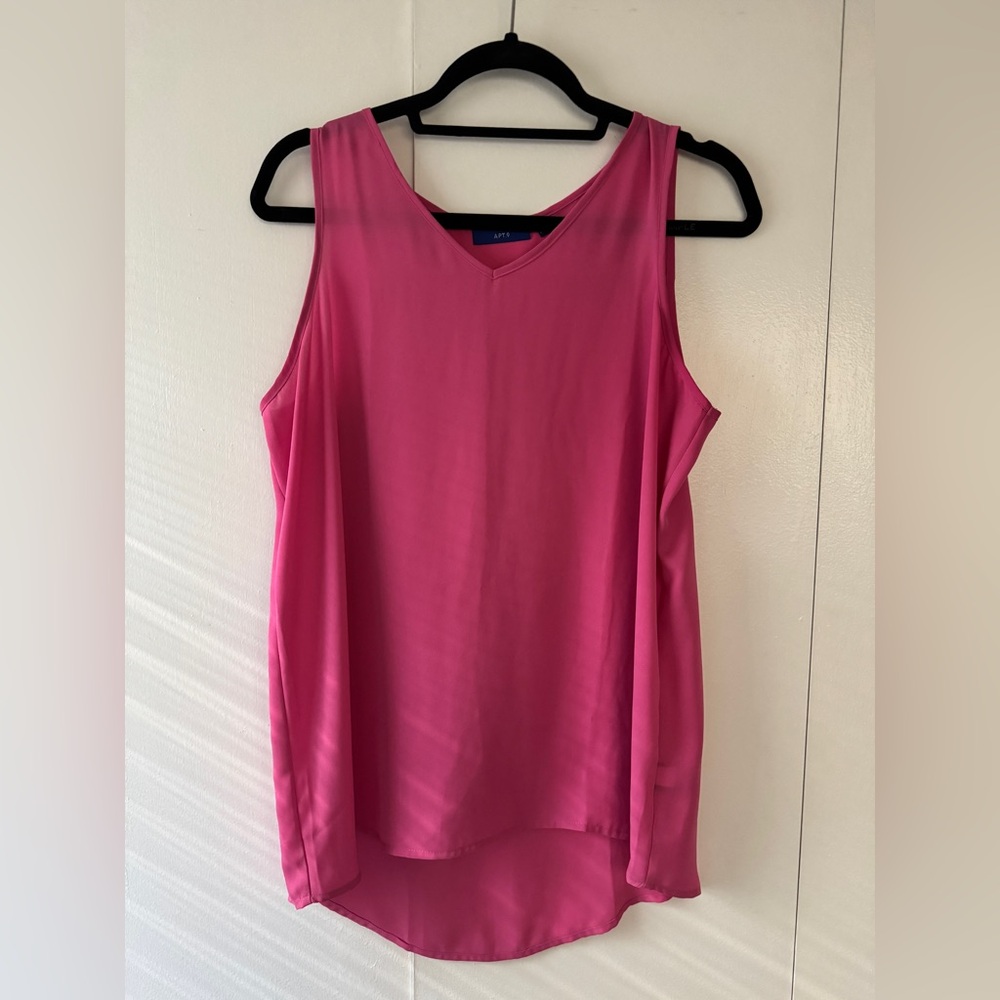 Apt. 9 Pink Sleeveless Tank Top